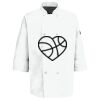Button Chef Coat with Thermometer Pocket Thumbnail
