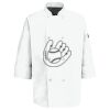 Button Chef Coat with Thermometer Pocket Thumbnail