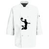 Button Chef Coat with Thermometer Pocket Thumbnail