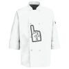 Button Chef Coat with Thermometer Pocket Thumbnail