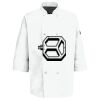 Button Chef Coat with Thermometer Pocket Thumbnail