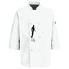 Button Chef Coat with Thermometer Pocket Thumbnail