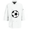 Button Chef Coat with Thermometer Pocket Thumbnail