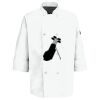 Button Chef Coat with Thermometer Pocket Thumbnail