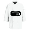 Button Chef Coat with Thermometer Pocket Thumbnail