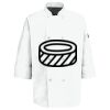 Button Chef Coat with Thermometer Pocket Thumbnail