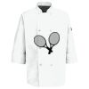 Button Chef Coat with Thermometer Pocket Thumbnail