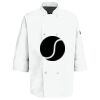 Button Chef Coat with Thermometer Pocket Thumbnail