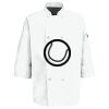 Button Chef Coat with Thermometer Pocket Thumbnail