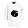 Button Chef Coat with Thermometer Pocket Thumbnail