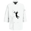 Button Chef Coat with Thermometer Pocket Thumbnail