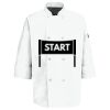 Button Chef Coat with Thermometer Pocket Thumbnail