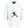 Button Chef Coat with Thermometer Pocket Thumbnail