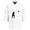 Button Chef Coat with Thermometer Pocket Thumbnail