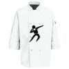 Button Chef Coat with Thermometer Pocket Thumbnail