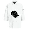 Button Chef Coat with Thermometer Pocket Thumbnail