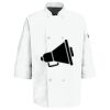 Button Chef Coat with Thermometer Pocket Thumbnail