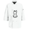 Button Chef Coat with Thermometer Pocket Thumbnail