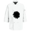 Button Chef Coat with Thermometer Pocket Thumbnail
