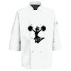 Button Chef Coat with Thermometer Pocket Thumbnail