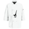 Button Chef Coat with Thermometer Pocket Thumbnail
