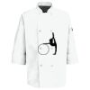 Button Chef Coat with Thermometer Pocket Thumbnail