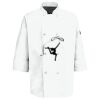 Button Chef Coat with Thermometer Pocket Thumbnail