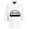 Button Chef Coat with Thermometer Pocket Thumbnail