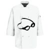 Button Chef Coat with Thermometer Pocket Thumbnail