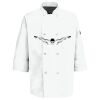 Button Chef Coat with Thermometer Pocket Thumbnail