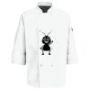 Button Chef Coat with Thermometer Pocket Thumbnail