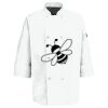 Button Chef Coat with Thermometer Pocket Thumbnail