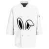 Button Chef Coat with Thermometer Pocket Thumbnail