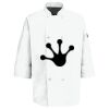 Button Chef Coat with Thermometer Pocket Thumbnail