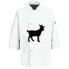 Button Chef Coat with Thermometer Pocket Thumbnail