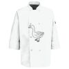 Button Chef Coat with Thermometer Pocket Thumbnail