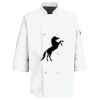 Button Chef Coat with Thermometer Pocket Thumbnail