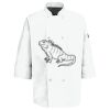 Button Chef Coat with Thermometer Pocket Thumbnail