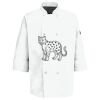 Button Chef Coat with Thermometer Pocket Thumbnail