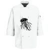Button Chef Coat with Thermometer Pocket Thumbnail