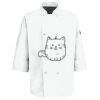 Button Chef Coat with Thermometer Pocket Thumbnail