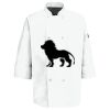Button Chef Coat with Thermometer Pocket Thumbnail