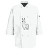 Button Chef Coat with Thermometer Pocket Thumbnail