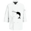 Button Chef Coat with Thermometer Pocket Thumbnail