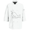 Button Chef Coat with Thermometer Pocket Thumbnail