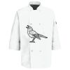 Button Chef Coat with Thermometer Pocket Thumbnail
