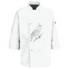Button Chef Coat with Thermometer Pocket Thumbnail