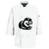 Button Chef Coat with Thermometer Pocket Thumbnail