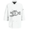 Button Chef Coat with Thermometer Pocket Thumbnail