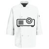 Button Chef Coat with Thermometer Pocket Thumbnail